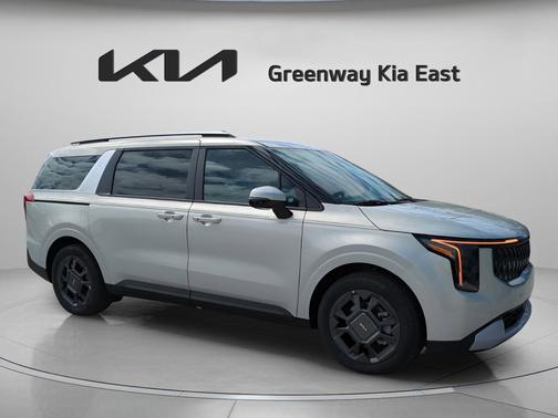 Ivory Silver 2026 Kia Carnival Hybrid EX