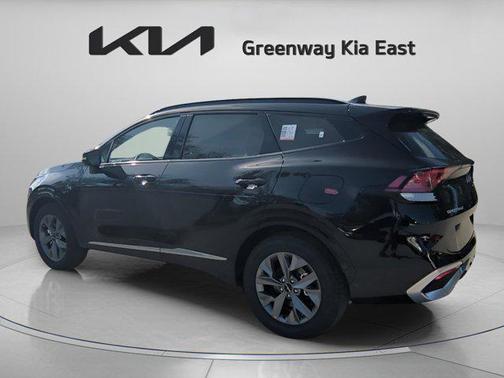 Ebony Black 2025 Kia Sportage SX