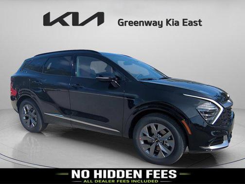 Ebony Black 2025 Kia Sportage SX