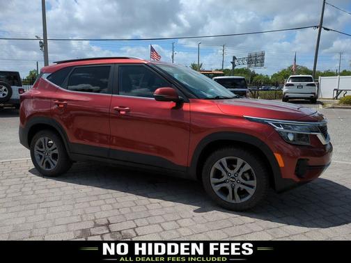Mars Orange 2021 Kia Seltos S