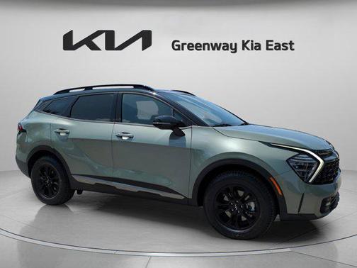 Jungle Green/Ebony Black Roof 2023 Kia Sportage S