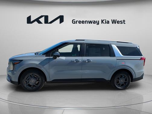 Ceramic Silver 2026 Kia Carnival Hybrid EX