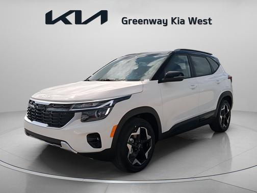 Clear White/Black Roof 2026 Kia Seltos S