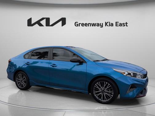 Sporty Blue 2023 Kia Forte GT-Line