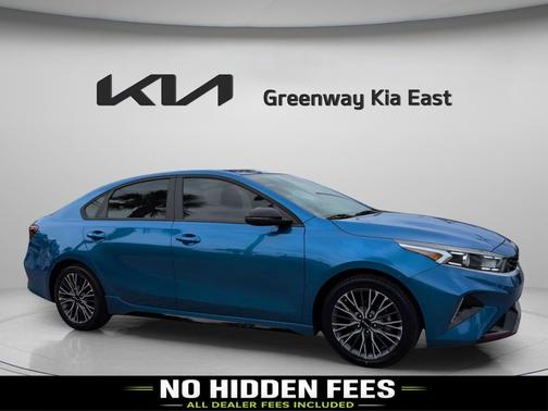 Sporty Blue 2023 Kia Forte GT-Line