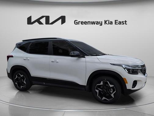 Clear White/Black Roof 2026 Kia Seltos S
