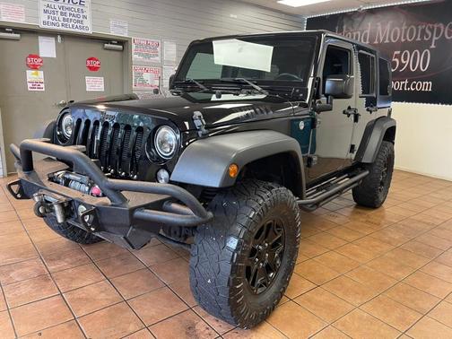 2016 Jeep Wrangler Unlimited Willys Wheeler