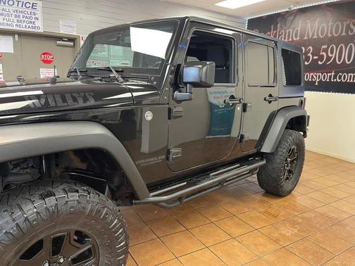 2016 Jeep Wrangler Unlimited Willys Wheeler