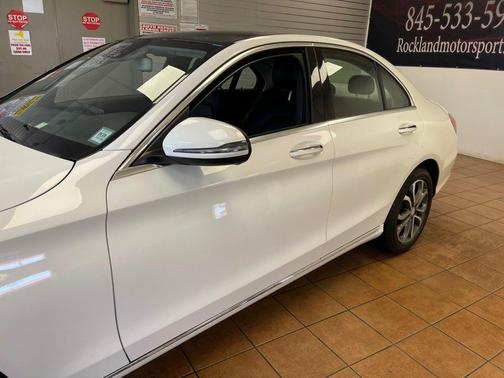 Polar White 2017 Mercedes-Benz C-Class C 300 4MATIC Sport
