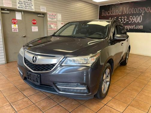 Crystal Black Pearl 2016 Acura MDX 3.5L AcuraWatch Plus Package