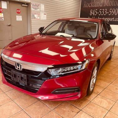 Radiant Red Metallic 2018 Honda Accord LX