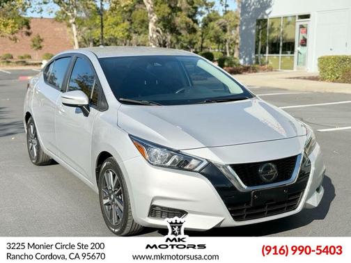 Brilliant Silver Metallic 2021 Nissan Versa 1.6 SV