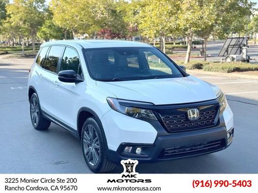 Platinum White Pearl 2021 Honda Passport 2WD EX-L