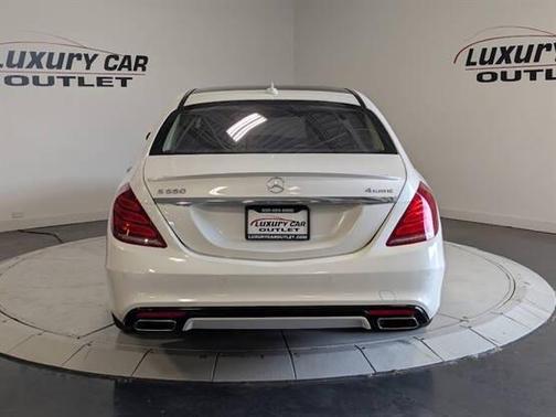 White 2016 Mercedes-Benz S-Class S 550 4MATIC