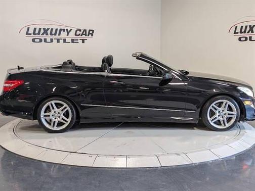 Black 2011 Mercedes-Benz E-Class E 550 Cabriolet