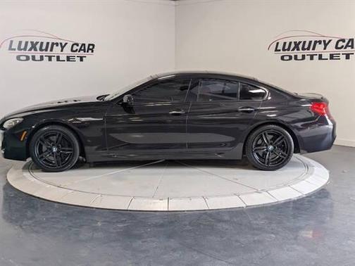 Black 2015 BMW 650 Gran Coupe i xDrive