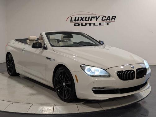 White 2012 BMW 650 i
