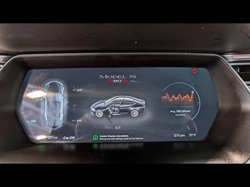 Black 2016 Tesla Model S P90D