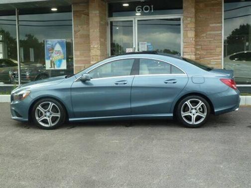 Blue 2014 Mercedes-Benz CLA-Class 250