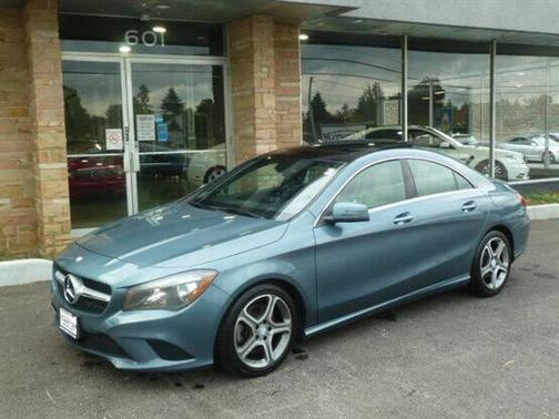 Blue 2014 Mercedes-Benz CLA-Class 250