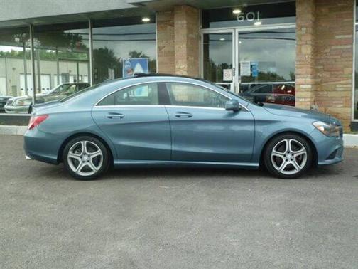 Blue 2014 Mercedes-Benz CLA-Class 250