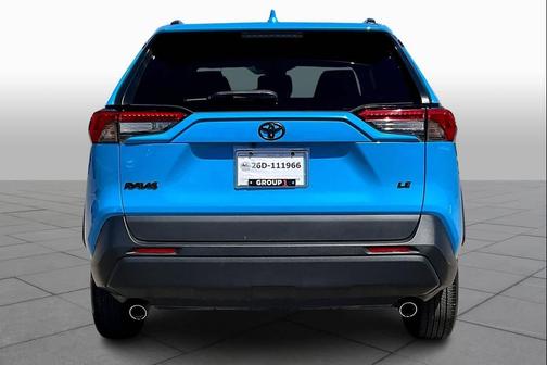 Blue Flame 2021 Toyota RAV4 LE