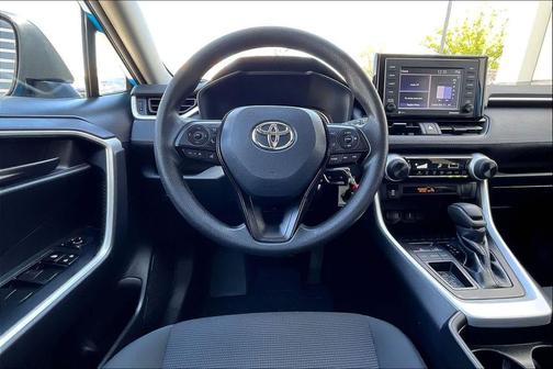 Blue Flame 2021 Toyota RAV4 LE