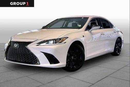 Ultra White 2025 Lexus ES 300h F SPORT Design