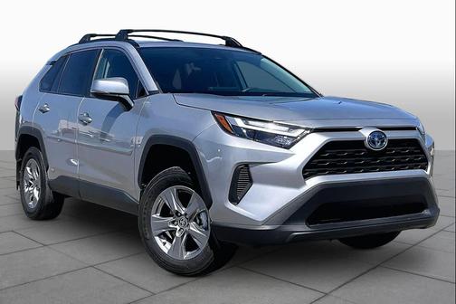 Silver Sky Metallic 2024 Toyota RAV4 Hybrid XLE