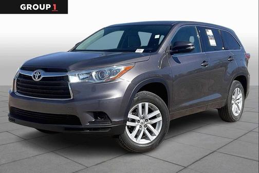Predawn Gray Mica 2015 Toyota Highlander LE