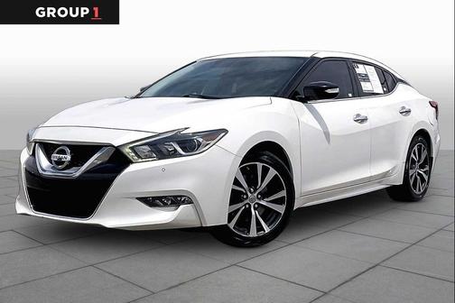 Pearl White 2016 Nissan Maxima 3.5 SV