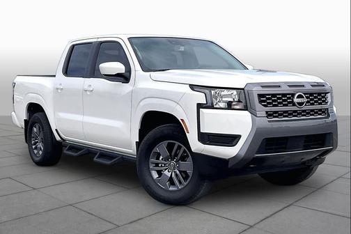 Glacier White 2025 Nissan Frontier SV