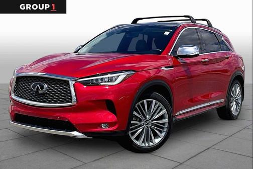 Dynamic Sunstone Red 2024 INFINITI QX50 SENSORY AWD