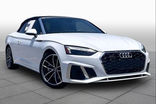 Arkona White/Black Roof 2024 Audi A5 45 S line Premium Plus