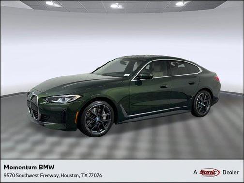San Remo Green Metallic 2023 BMW i4 Gran Coupe eDrive35