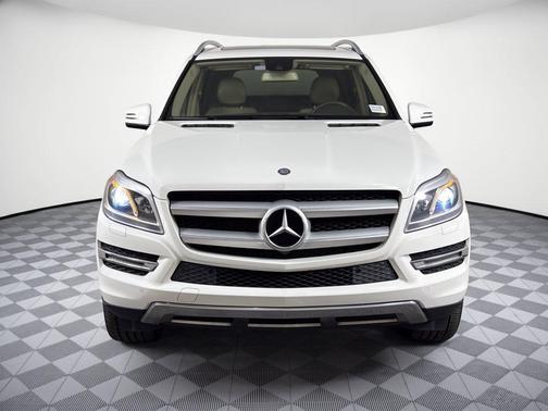 White 2014 Mercedes-Benz GL-Class GL 450 4MATIC