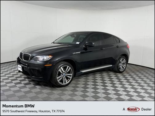 Black 2010 BMW X6 M