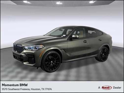 Manhattan Green Metallic 2022 BMW X6 xDrive40i