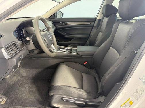 Platinum White Pearl 2021 Honda Accord LX 1.5T