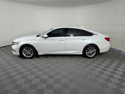 Platinum White Pearl 2021 Honda Accord LX 1.5T
