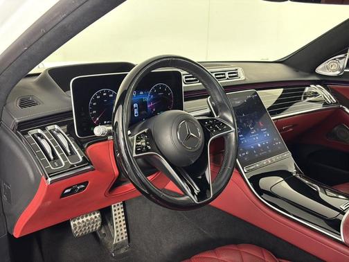 White 2022 Mercedes-Benz S-Class S 580 4MATIC
