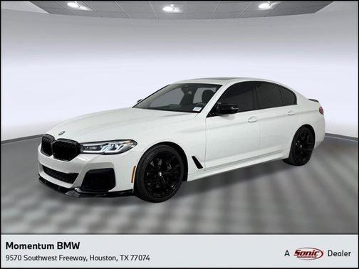 Alpine White 2021 BMW 540 i