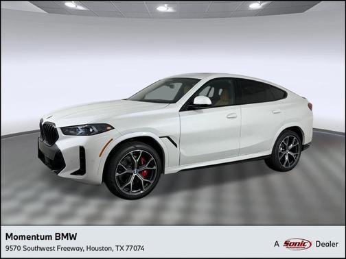Mineral White Metallic 2026 BMW X6 xDrive40i