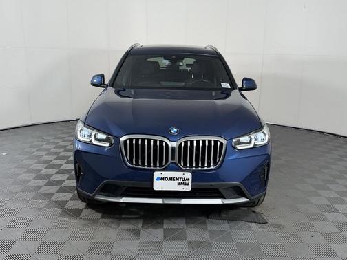Phytonic Blue Metallic 2022 BMW X3 sDrive30i