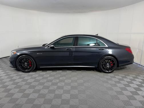 Gray 2015 Mercedes-Benz S-Class S 63 AMG
