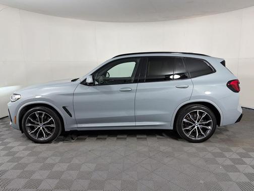 Gray Metallic 2022 BMW X3 sDrive30i