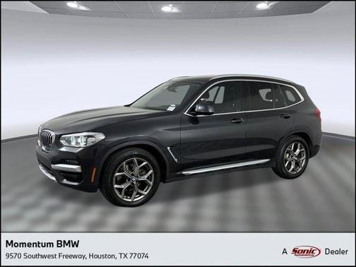 Dark Graphite Metallic 2020 BMW X3 sDrive30i