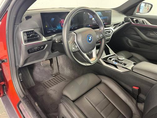 Sunset Orange Metallic 2023 BMW i4 Gran Coupe eDrive40