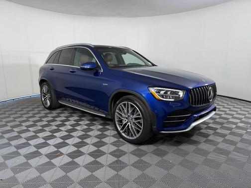 Blue 2020 Mercedes-Benz AMG GLC 43 Base 4MATIC
