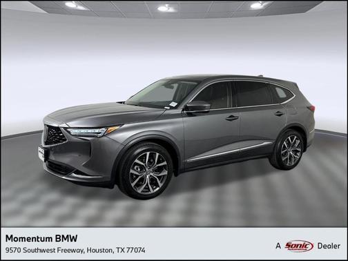 Gray 2022 Acura MDX Technology